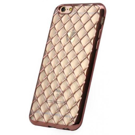���� TPU INOS APPLE IPHONE 6/6S ELECTROPLATE CUBES ULTRA SLIM 0.3MM ���-�����