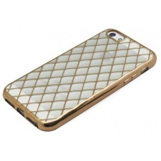 ���� TPU INOS APPLE IPHONE 5/5S/SE ELECTROPLATE CUBES ULTRA SLIM 0.3MM �����