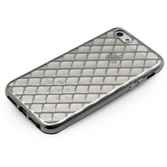 ���� TPU INOS APPLE IPHONE 5/5S/SE ELECTROPLATE CUBES ULTRA SLIM 0.3MM �����