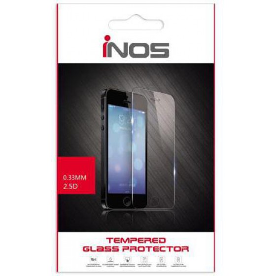 TEMPERED GLASS FULL FACE INOS 9H 0.33MM APPLE IPHONE 6 PLUS/6S PLUS 3D ALUMINIUM ���-����� (1 ���.)