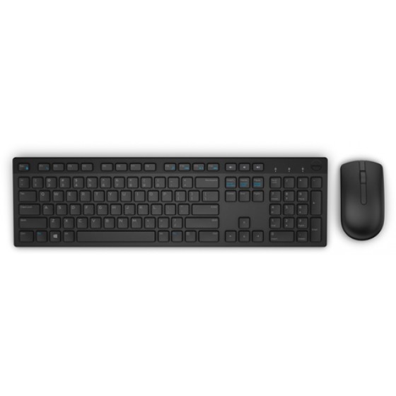 DELL KEYBOARD & MOUSE WIRELESS KM636 GREEK - (580-ADGB)