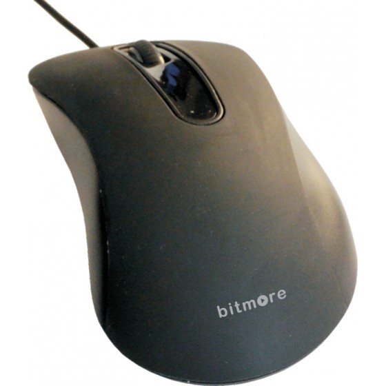 MOUSE BITMORE M200 USB BLACKK