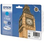 ������ EPSON INK CYAN T7032 - (C13T70324010)