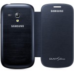 FLIP COVER SAMSUNG GALAXY S3 MINI EFC-1M7FBEBSTD BLUE ORIGINAL
