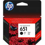 HP INKJET NO 651 BLACK - (C2P10AE)