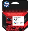 HP INKJET NO 651 TRI-COLOUR - (C2P11AE)