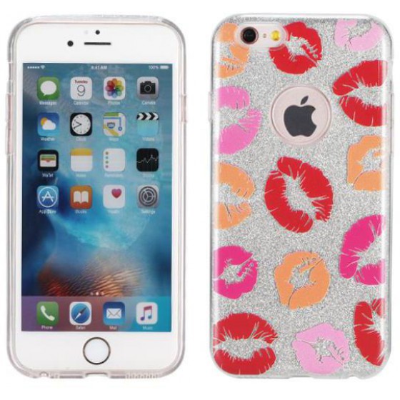 CASE REMAX FOR IPHONE 6 PLUS GLITTER PLAY KISS
