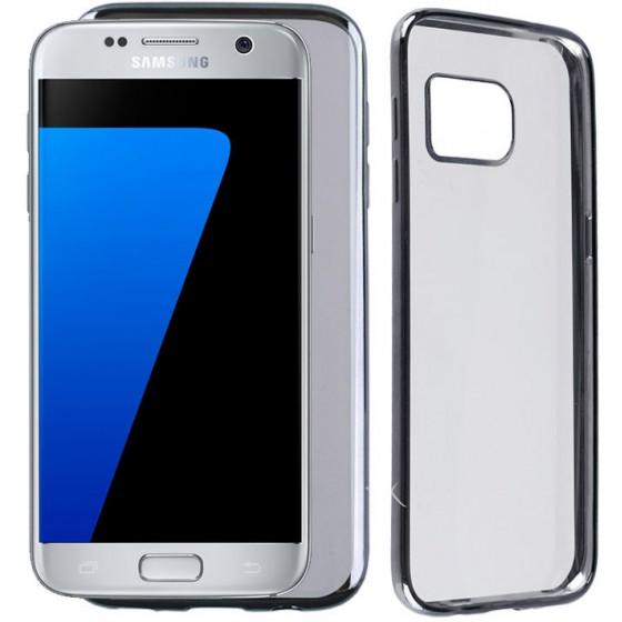 ���� SAMSUNG S7 G930 FACEPLATE ELECTROPLATING GREY VOLTE-TEL