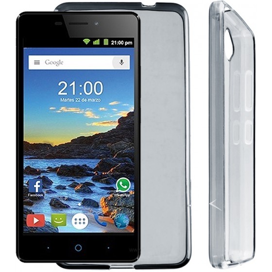 ���� ZTE BLADE V PLUS V580 SLIMCOLOR TPU GREY VOLTE-TEL