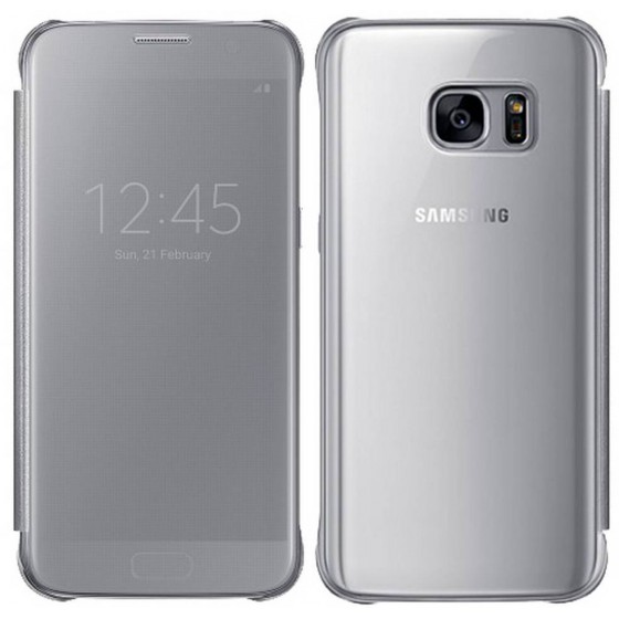 ���� BOOK SAMSUNG CLEAR VIEW COVER EF-ZG930CSEGWW ��� SM-G930F GALAXY S7 �����