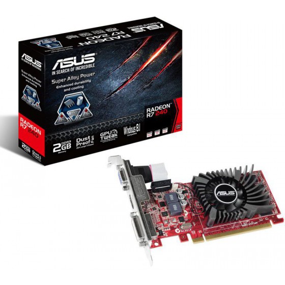 VGA AMD ASUS R7240-2GD3-L - (90YV04T0-MONA00)