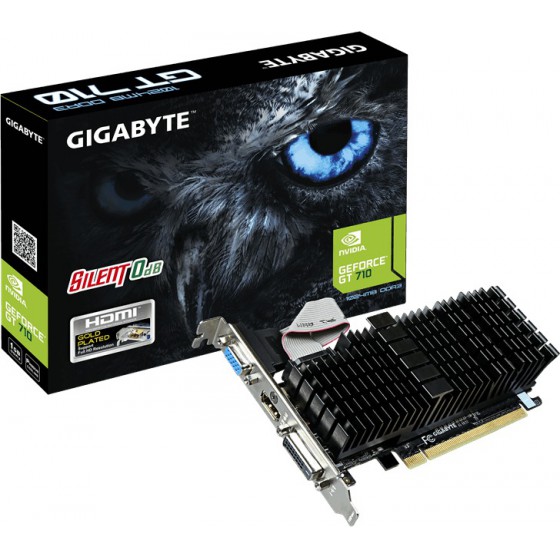 VGA GIGABYTE 710 1GB DDR3 64BIT LP PASSIVE - (GV-N710SL-1GL)