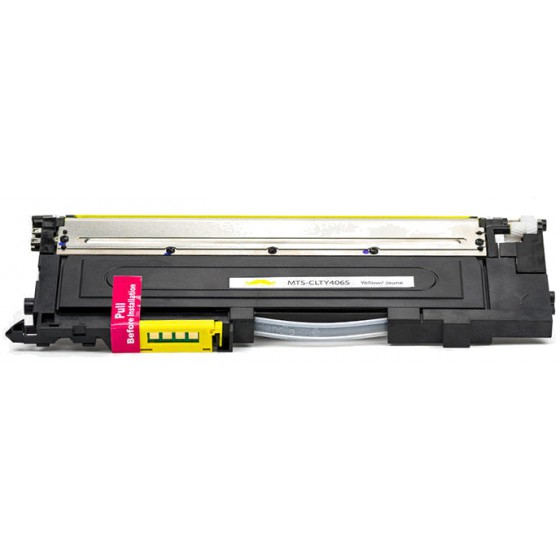 ������� TONER ��� SAMSUNG, CLT-Y406S, YELLOW, 1K