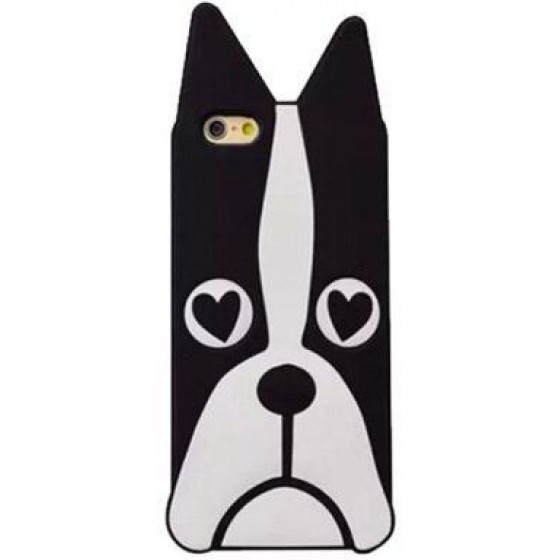 ���� SILICON 3D APPLE IPHONE 6/ IPHONE 6S DOG �����