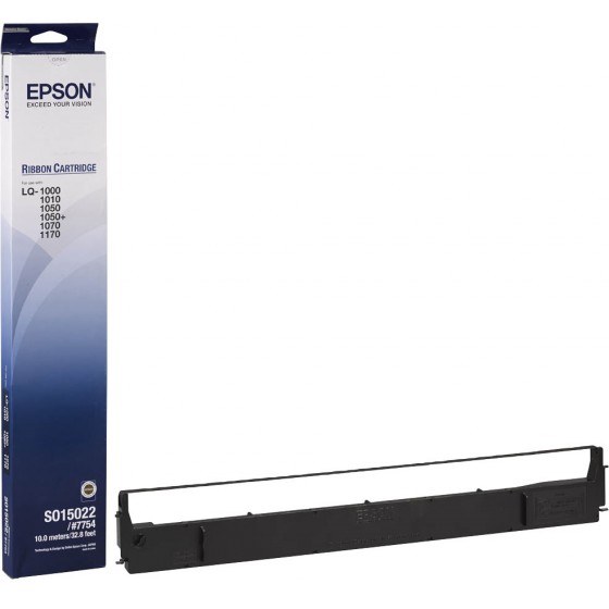 EPSON C13S015022 BLACK RIBBON 2M