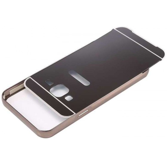 BUMPER MIRROR SAMSUNG GALAXY J5 J500F BLACK