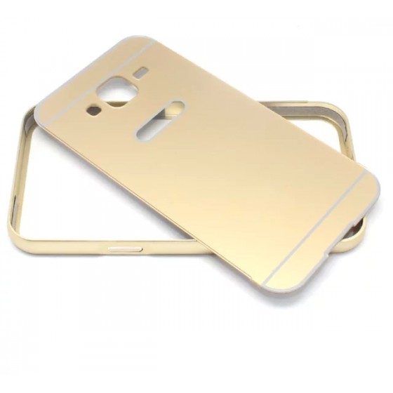 BUMPER MIRROR SAMSUNG GALAXY J5 J500F GOLD