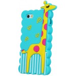 ������� ������ XCOVER SILICON 3D GIRAFFE SAMSUNG GALAXY J3 2016 BLUE