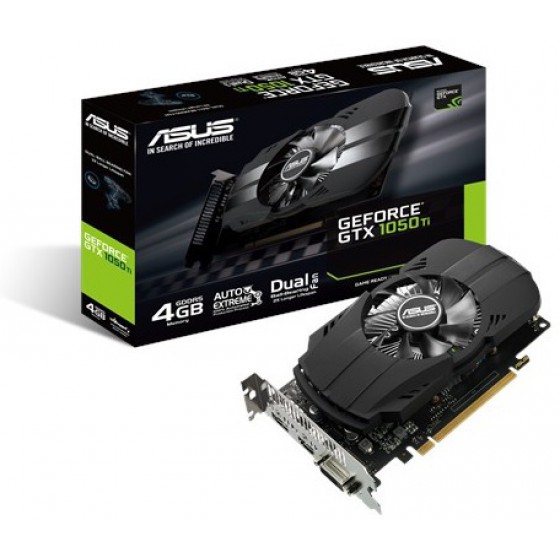 ASUS VGA PH-GTX1050TI-4G - (90YV0A70-M0NA00)