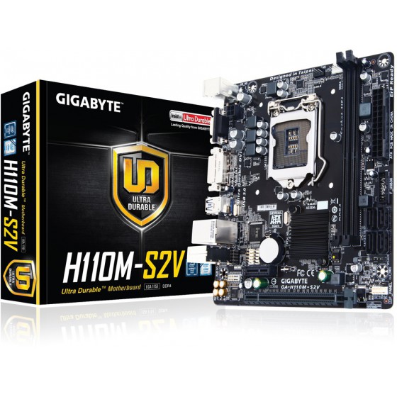 GIGABYTE MOTHERBOARD H110M-S2V