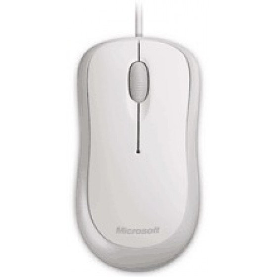 HW MS-DSP BASIC OPT MOUSE FB WHITE - (4YH-00008)