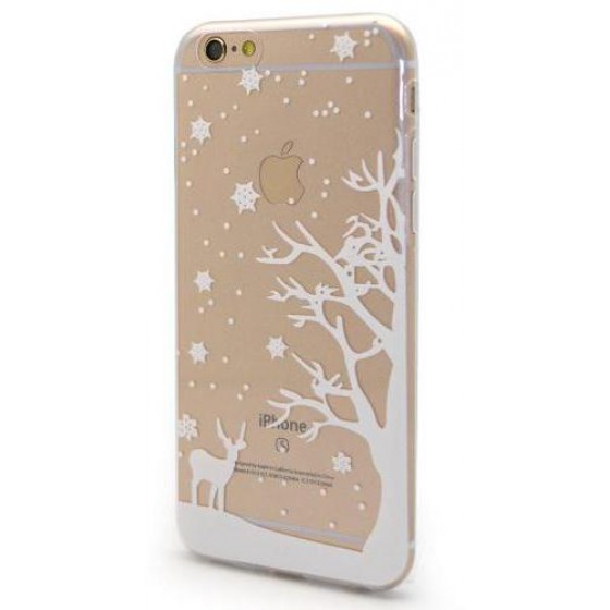 ���� TPU APPLE IPHONE 7 CHRISTMAS THEME SNOWFLAKE