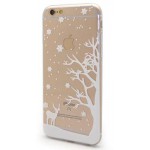 ���� TPU APPLE IPHONE 5/5S/SE CHRISTMAS THEME SNOWFLAKE
