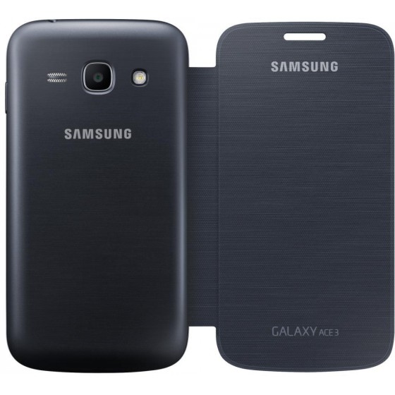 ���� FLIP COVER SAMSUNG ACE 3 EF-FS727LBEGWW BLACK ORIGINAL