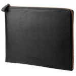 CARRYING CASE HP 13.3 SPECTRE BALCK LEATHER SLEEVE (ZIPPER) - (W5T46AA)