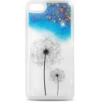 ������� ������ XCOVER LIQUID GLITTER FLOWER TPU IPHONE 7 BLUE