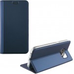 ���� IPHONE 7+ 5.5 PRIME MAGNET BOOK STAND DARK BLUE IDOL 1991