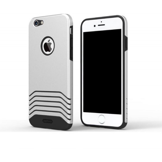 CASE REMAX FOR IPHONE 7 SAMAN SILVER