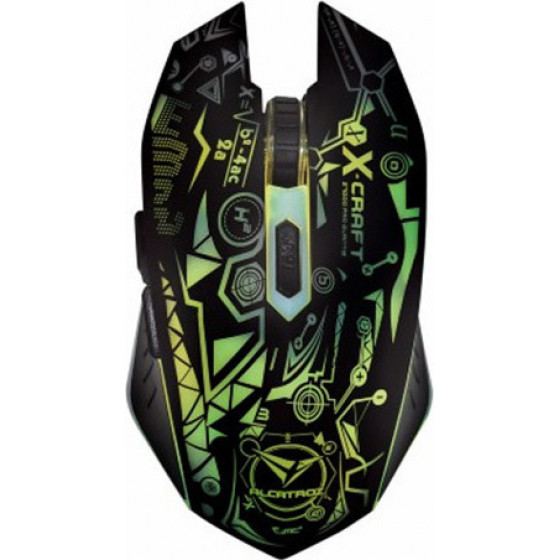 ALCATROZ 6-BUTTONS OPTICAL GAMING MOUSE XCRAFT QUANTUM Z7000 - (8886411963576)