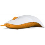 ALCATROZ AMBIOEXTROUS MOUSE SHARK WHITE FESTIVE YELLOW - (8886411963675)