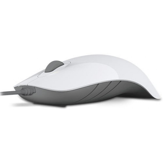 ALCATROZ AMBIOEXTROUS MOUSE SHARK WHITE GREY - (8886411963705)