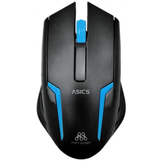 ALCATROZ USB WIRED MOUSE ASIC 5 B.BLUE - (8886411962630)