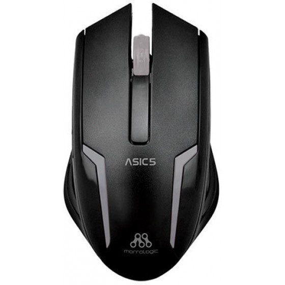 ALCATROZ USB WIRED MOUSE ASIC 5 B.G. METAL - (8886411962623)