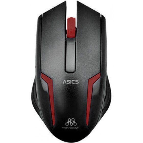 ALCATROZ USB WIRED MOUSE ASIC 5 B.RED - (8886411962647)