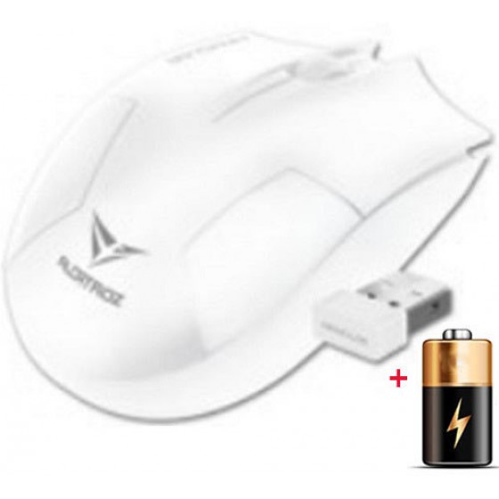 ALCATROZ WIRELESS AIRMOUSE INCL. AA BATTERY WHITE - (8886411962838)