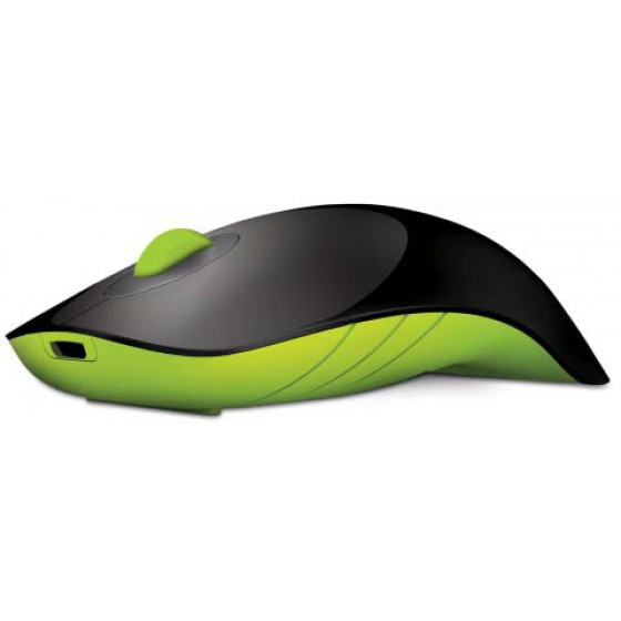 ALCATROZ WIRELESS RECHARGEABLE MOUSE SHARK B. LIME GREEN - (8886411963712)
