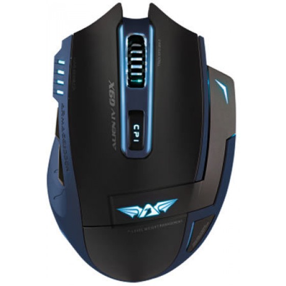 ARMAGGEDDON GAMING MOUSE ALIEN IV G9X C.BLUE