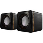 AUDIOBOX U-CUBE USB POWERED 2.O SPEAKERS B. YELLOW