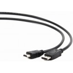 CABLEXPERT DISPLAY PORT TO HDMI CABLE 1,8M