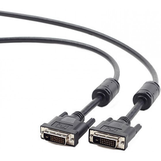CABLEXPERT DVI VIDEO CABLE DUAL LINK BLACK 1,8M - (CC-DVI2-BK-6)