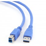 CABLEXPERT USB3.0 A-PLUG B-PLUG CABLE 1,8M