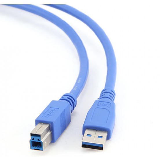 CABLEXPERT USB3.0 A-PLUG B-PLUG CABLE 1,8M