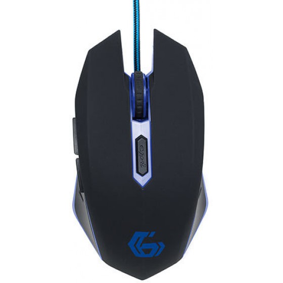 GEMBIRD GAMING MOUSE USB BLUE MUSG-001-B - (8716309081894)