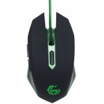 GEMBIRD GAMING MOUSE USB GREEN MUSG-001-G - (8716309081849)