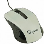 GEMBIRD OPTICAL MOUSE USB WHITE MUS-101-WHT - (8716309080668)