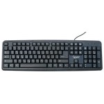 GEMBIRD STANDARD KEYBOARD USB GREEK LAYOUT BLACK - (8716309090230)